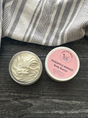 Pineapple Mango Body Butter by Lustful Bath, LLC, natural skincare detail photo 3