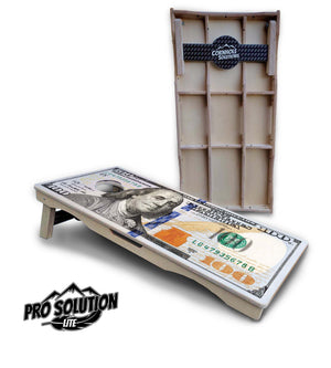 $100 Bill Cornhole Boards - Pro Lite Series