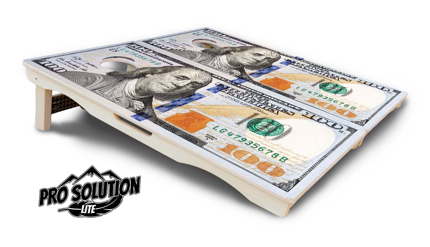$100 Bill Cornhole Boards - Pro Lite Series