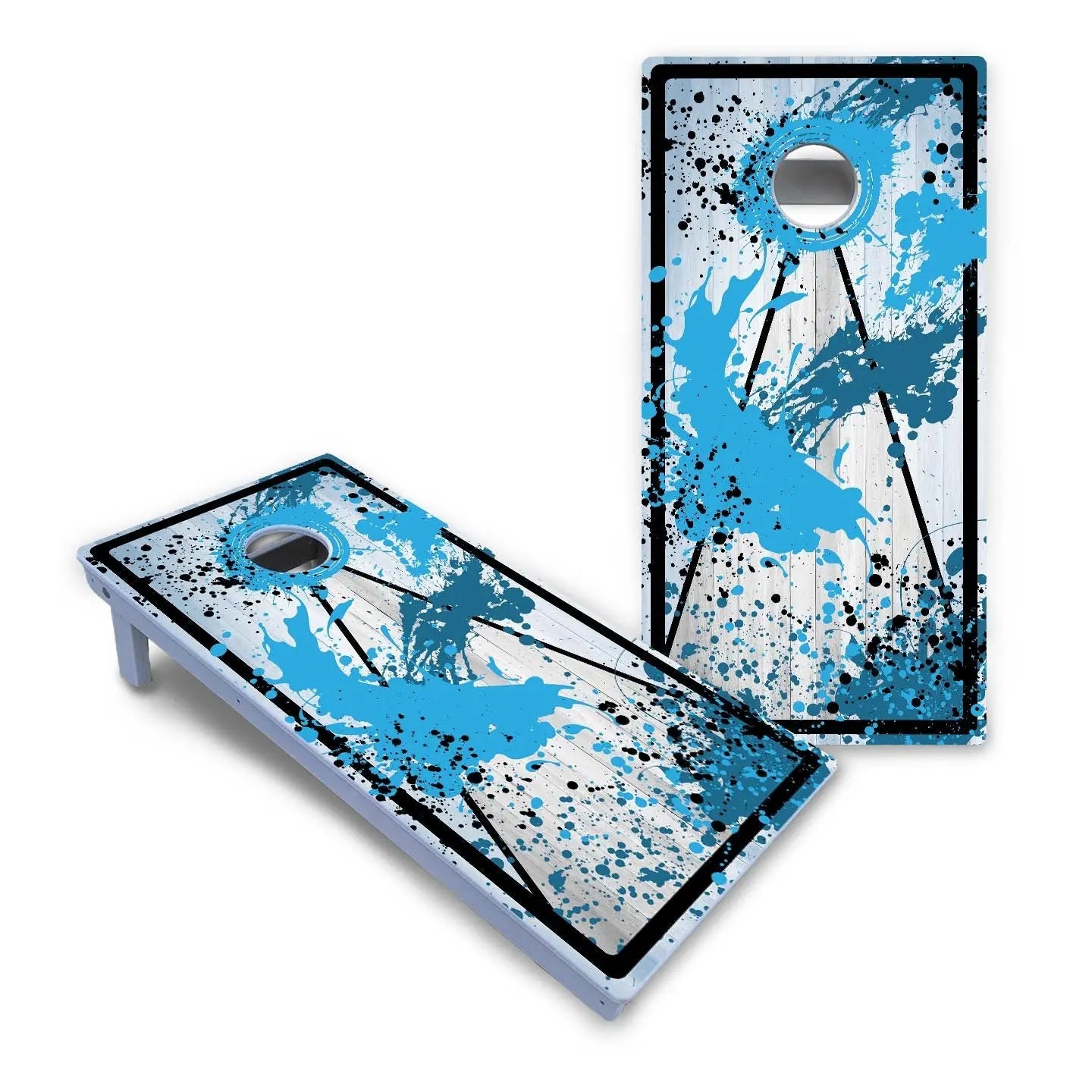 Paint Splatter Cornhole Boards - All Weather Series Cornhole Solutions