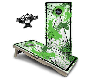 Paint Splatter Cornhole Boards - Pro Solution Elite Series by Cornhole Solutions, custom cornhole board detail photo 7