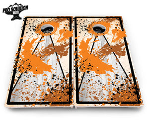Paint Splatter Cornhole Boards - Pro Solution Elite Series by Cornhole Solutions, custom cornhole board detail photo 12
