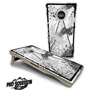 Paint Splatter Cornhole Boards - Pro Solution Lite Series by Cornhole Solutions, custom cornhole board detail photo 8
