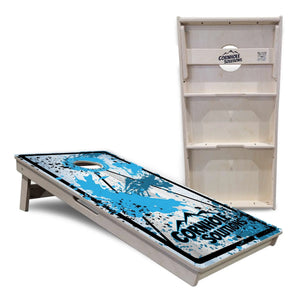 Paint Splatter Cornhole Boards - Professional Tournament Series by Cornhole Solutions, custom cornhole board detail photo 10