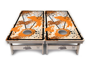 Paint Splatter Cornhole Boards - Professional Tournament Series by Cornhole Solutions, custom cornhole board detail photo 17
