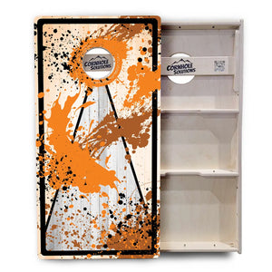 Paint Splatter Cornhole Boards - Professional Tournament Series by Cornhole Solutions, custom cornhole board detail photo 18
