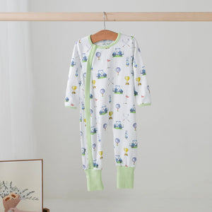 Pajama Masters Organic Cotton Pajama Set by Nola Tawk, Southern food gift detail photo 2