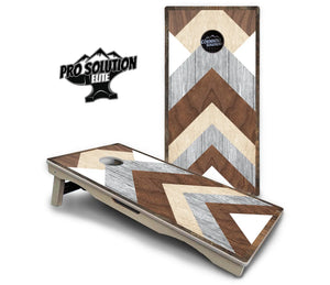 Pallet Wood Cornhole Board - Pro Solution Elite Series by Cornhole Solutions, custom cornhole board detail photo 2