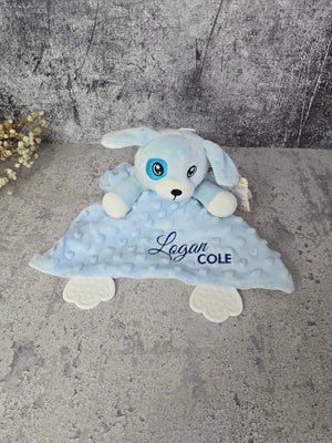 Personalized Baby Lovey by EverLee Creations, children's boutique clothing detail photo 7
