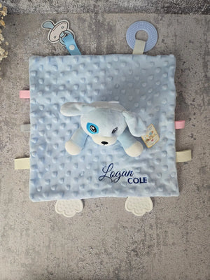 Personalized Baby Lovey by EverLee Creations, children's boutique clothing detail photo 8