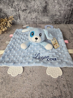 Personalized Baby Lovey by EverLee Creations, children's boutique clothing detail photo 9