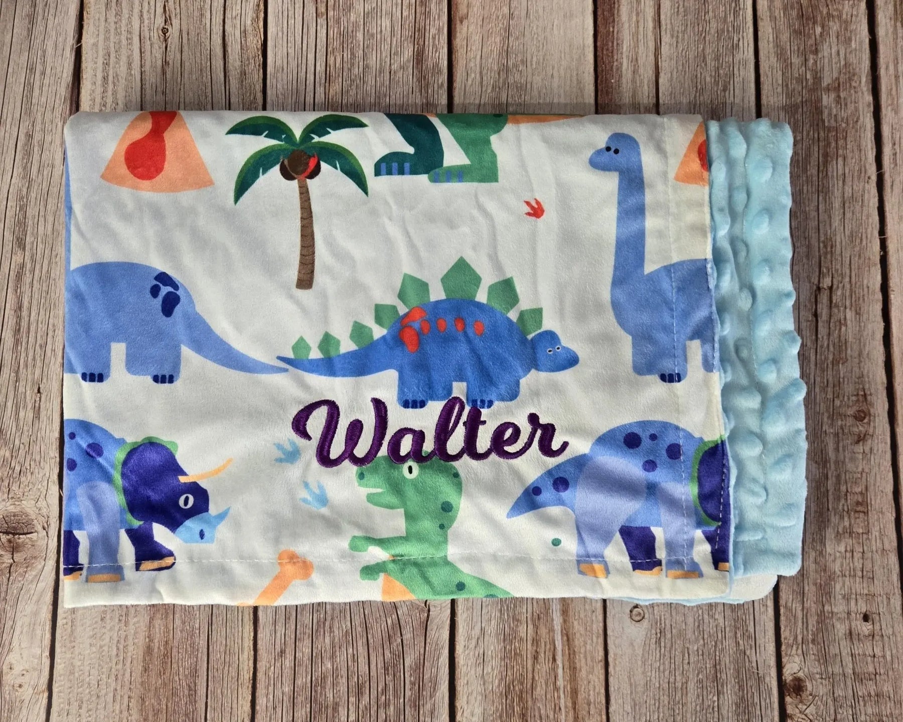 Personalized Baby/Toddler Blanket by EverLee Creations, children's boutique clothing detail photo 10