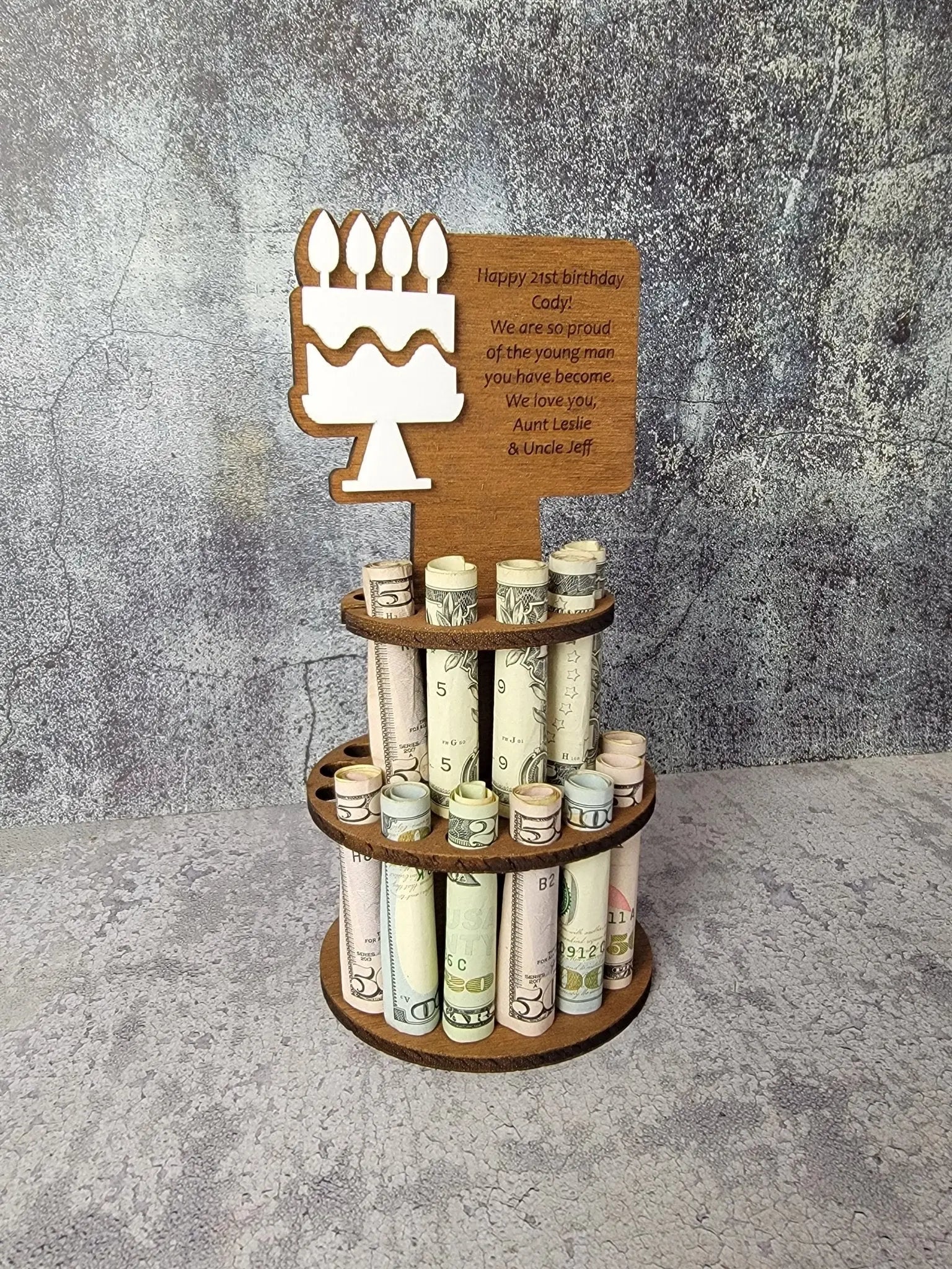 Personalized Birthday Money Holder EverLee Creations