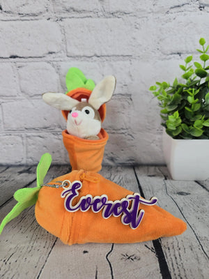 Personalized Bunny Rabbit Key Chain by EverLee Creations, Southern home decor detail photo 5