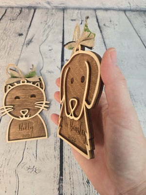 Personalized Pet Ornament EverLee Creations