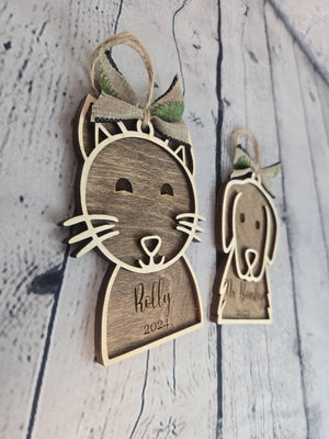 Personalized Pet Ornament EverLee Creations