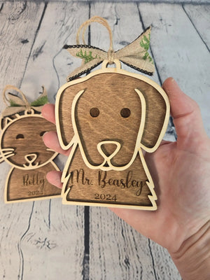 Personalized Pet Ornament EverLee Creations
