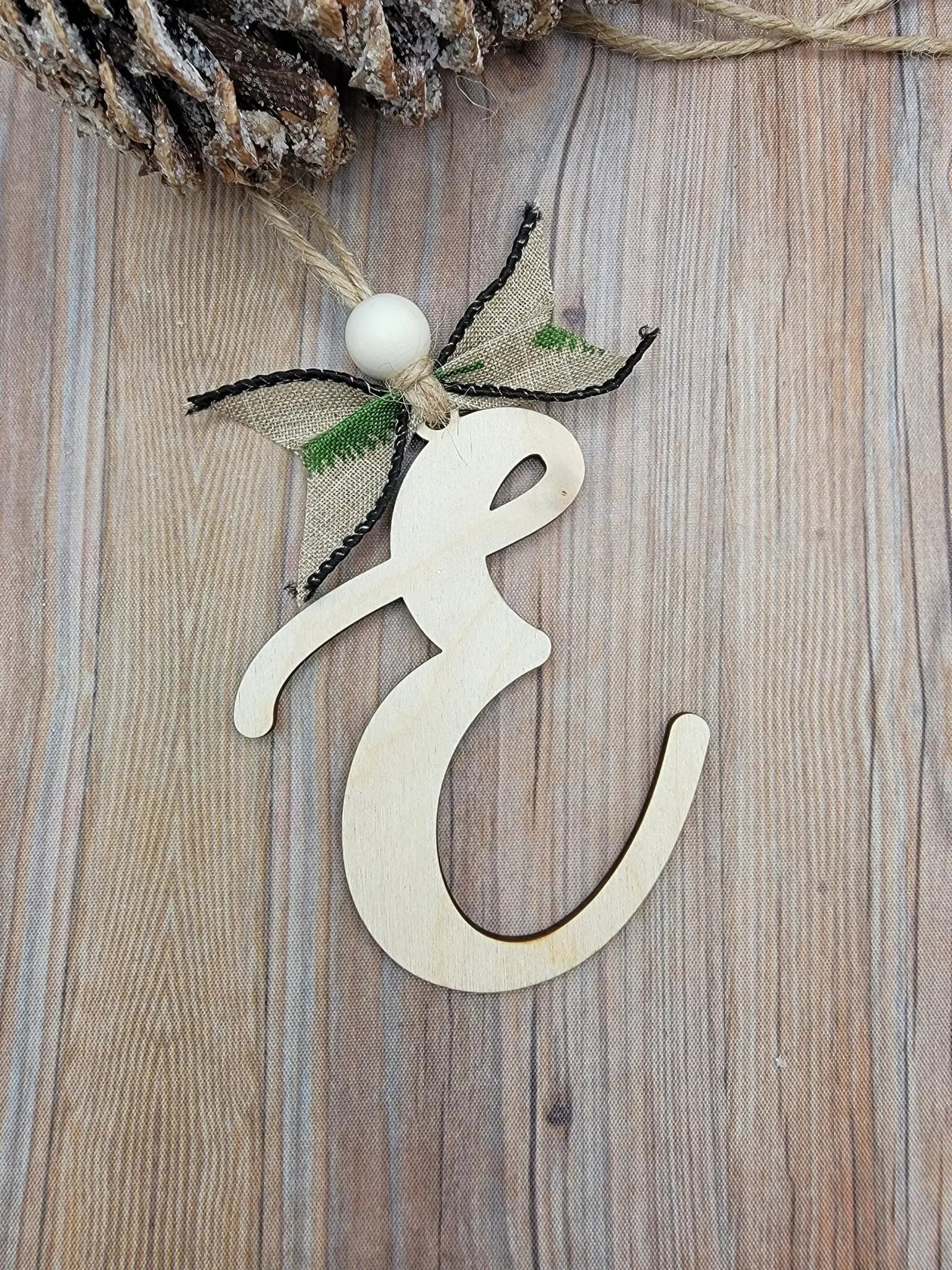 Personalized Stocking Tag Ornament,Personalized Christmas Stocking Tag- Family Names by EverLee Creations, Southern home decor detail photo 3
