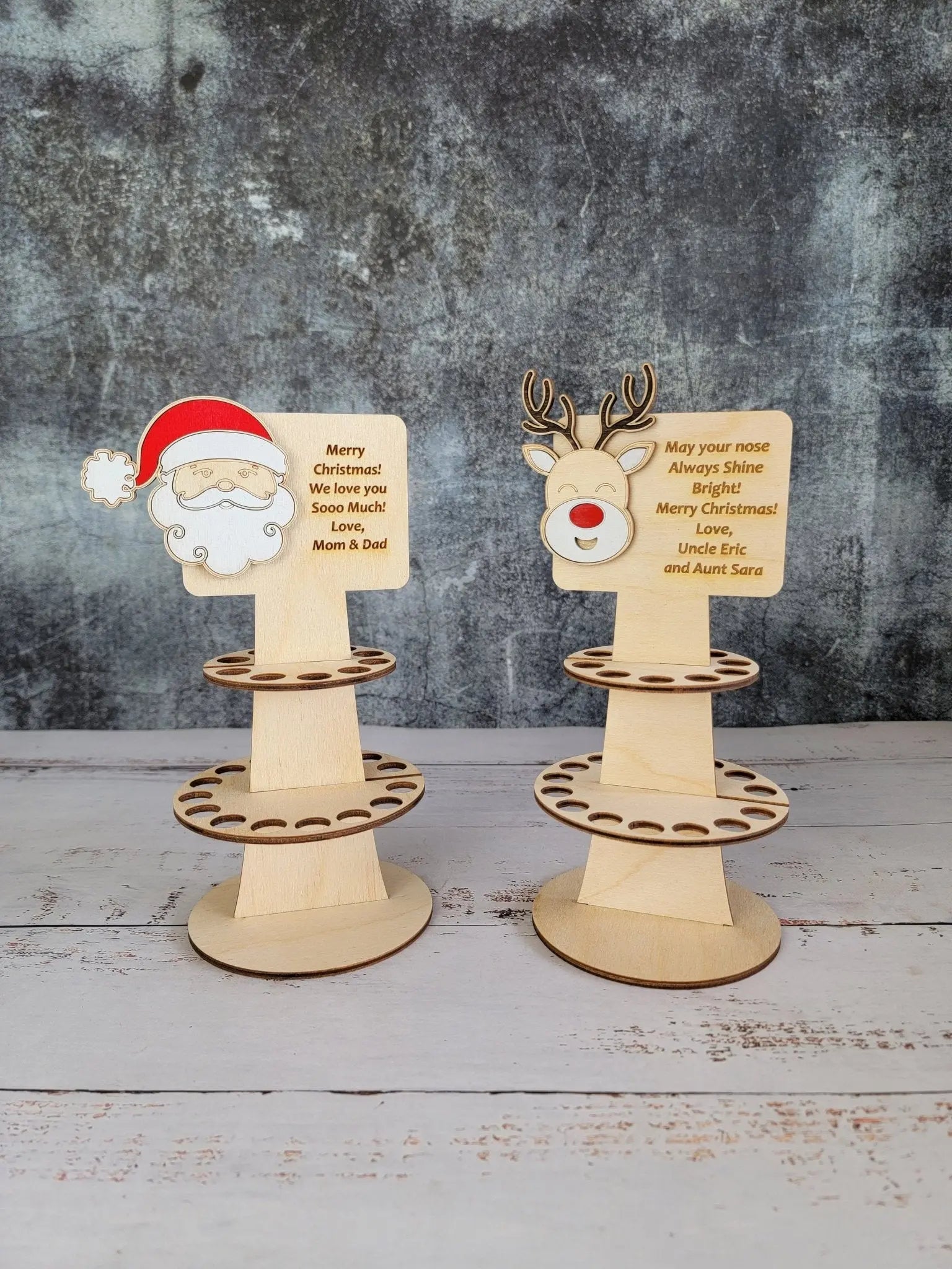 Personalized Tiered Christmas Money Cake by EverLee Creations, greeting & note cards detail photo 6