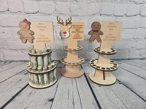 Personalized Tiered Christmas Money Cake by EverLee Creations, greeting & note cards detail photo 8