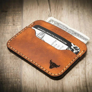 Pflugerville Card Wallet by Bull Sheath Leather, paper gift detail photo 11