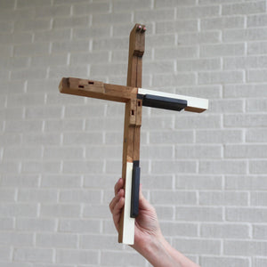 Piano Key Crosses by Dennehey Design Co., Southern home decor detail photo 3