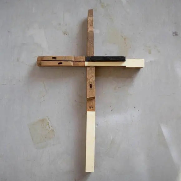 Piano Key Crosses by Dennehey Design Co., Southern home decor detail photo 5