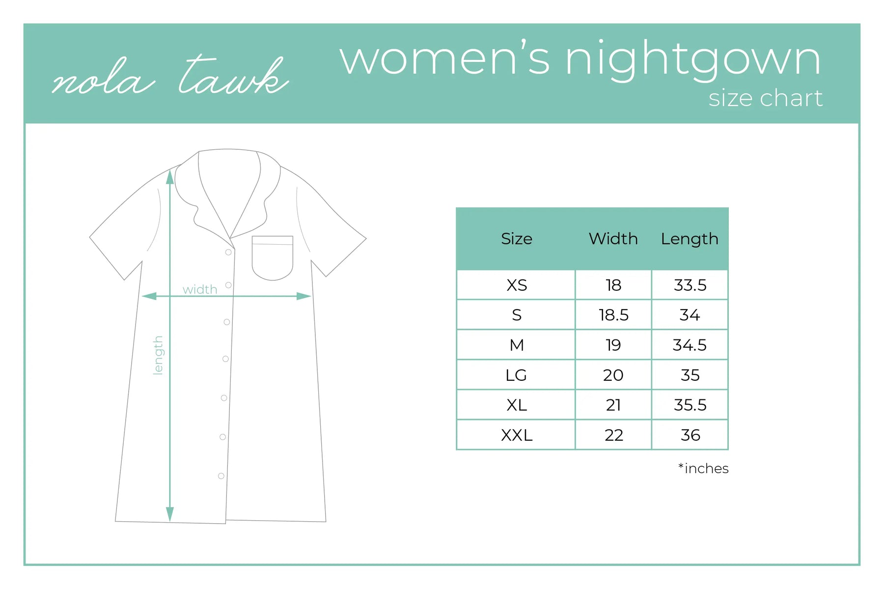 Pink Magnolia Women's Organic Cotton Pajama by Nola Tawk, Southern food gift detail photo 11