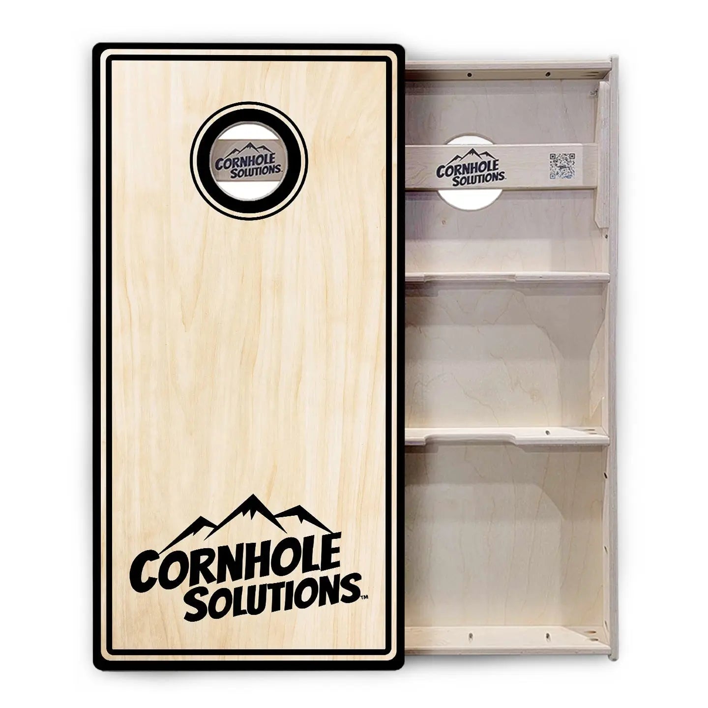 Pinstripe CS Logo Cornhole Boards - Professional Tournament Series Cornhole Solutions