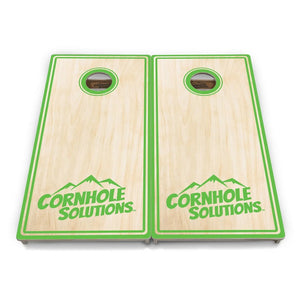 Pinstripe CS Logo Cornhole Boards - Professional Tournament Series by Cornhole Solutions, custom cornhole board detail photo 7