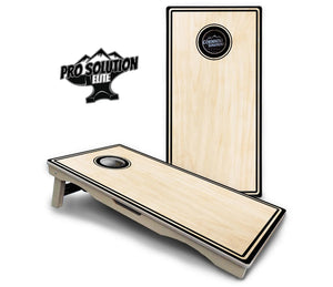 Pinstripe Cornhole Boards - Pro Solution Elite Series by Cornhole Solutions, custom cornhole board detail photo 3