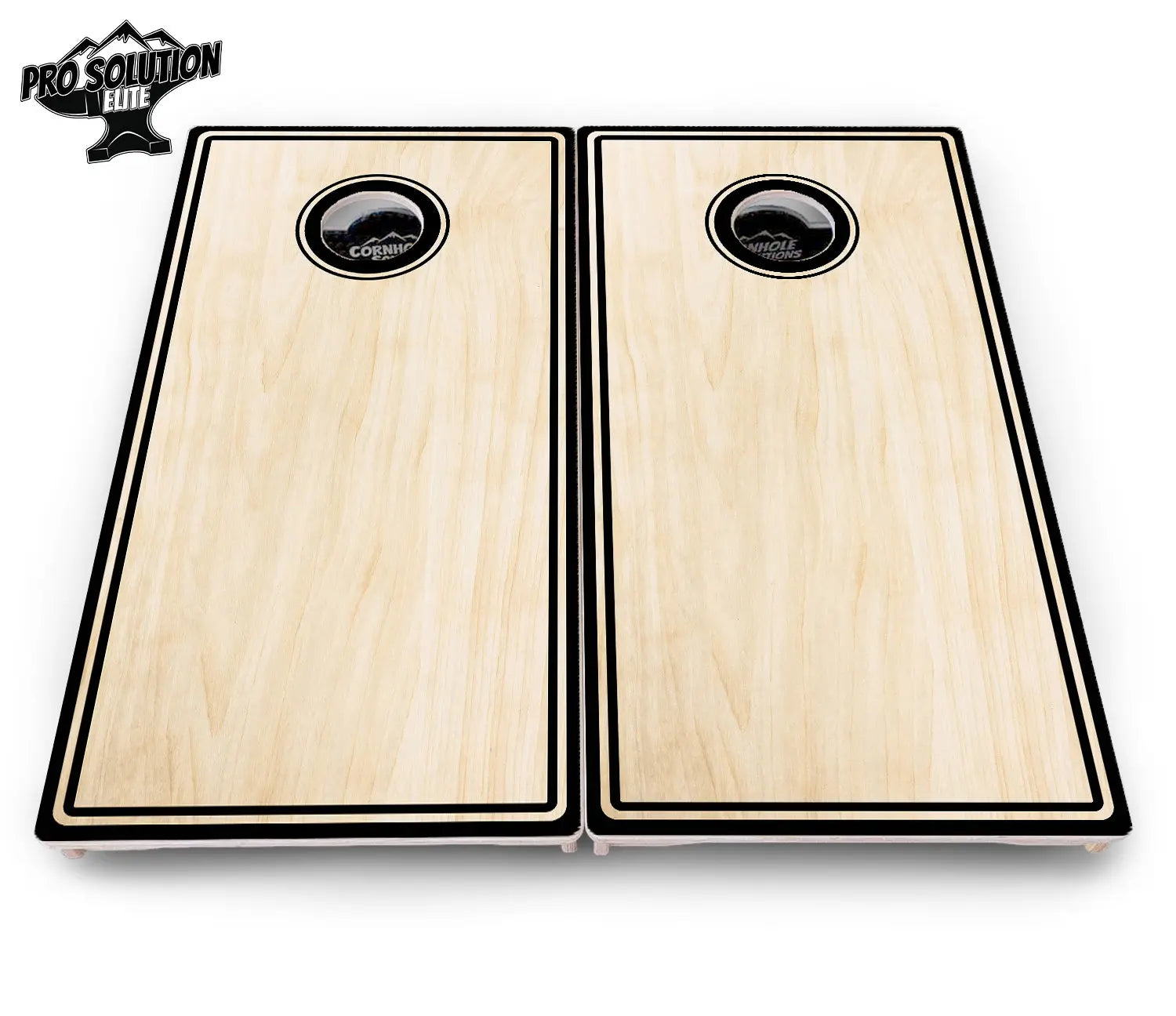 Pinstripe Cornhole Boards - Pro Solution Elite Series by Cornhole Solutions, custom cornhole board detail photo 5