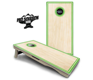 Pinstripe Cornhole Boards - Pro Solution Elite Series by Cornhole Solutions, custom cornhole board detail photo 9