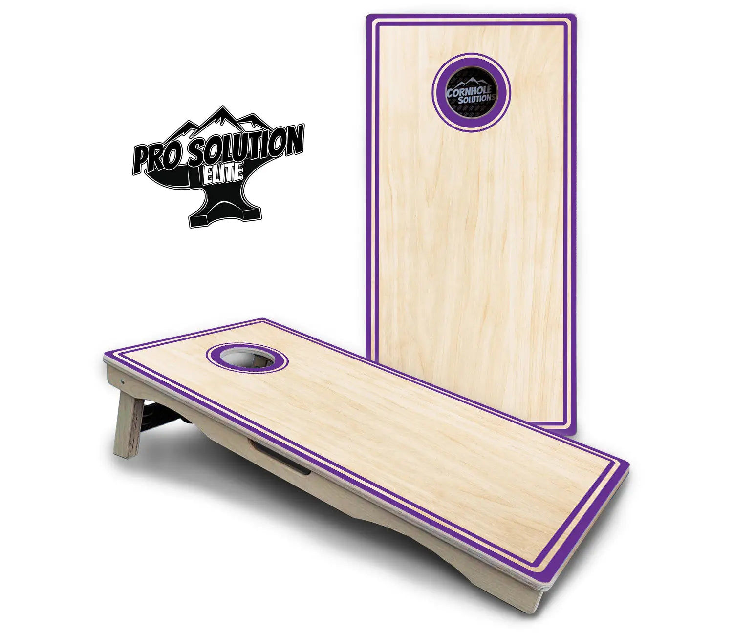 Pinstripe Cornhole Boards - Pro Solution Elite Series by Cornhole Solutions, custom cornhole board detail photo 17
