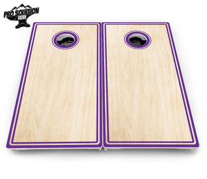 Pinstripe Cornhole Boards - Pro Solution Elite Series by Cornhole Solutions, custom cornhole board detail photo 18