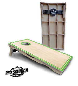 Pinstripe Cornhole Boards - Pro Solution Lite Series by Cornhole Solutions, custom cornhole board detail photo 12