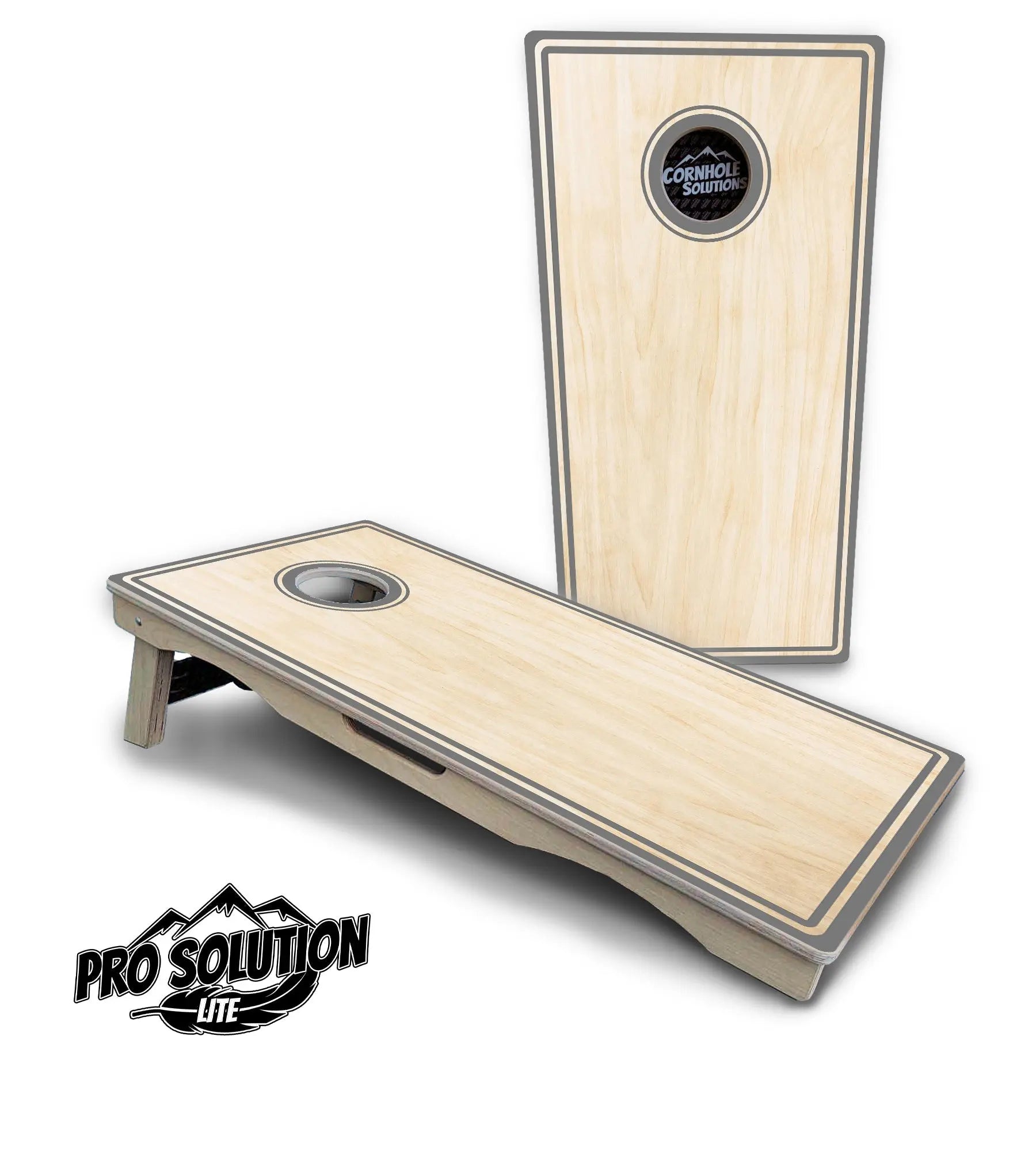 Pinstripe Cornhole Boards - Pro Solution Lite Series by Cornhole Solutions, custom cornhole board detail photo 21