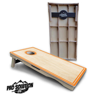 Pinstripe Cornhole Boards - Pro Solution Lite Series by Cornhole Solutions, custom cornhole board detail photo 23