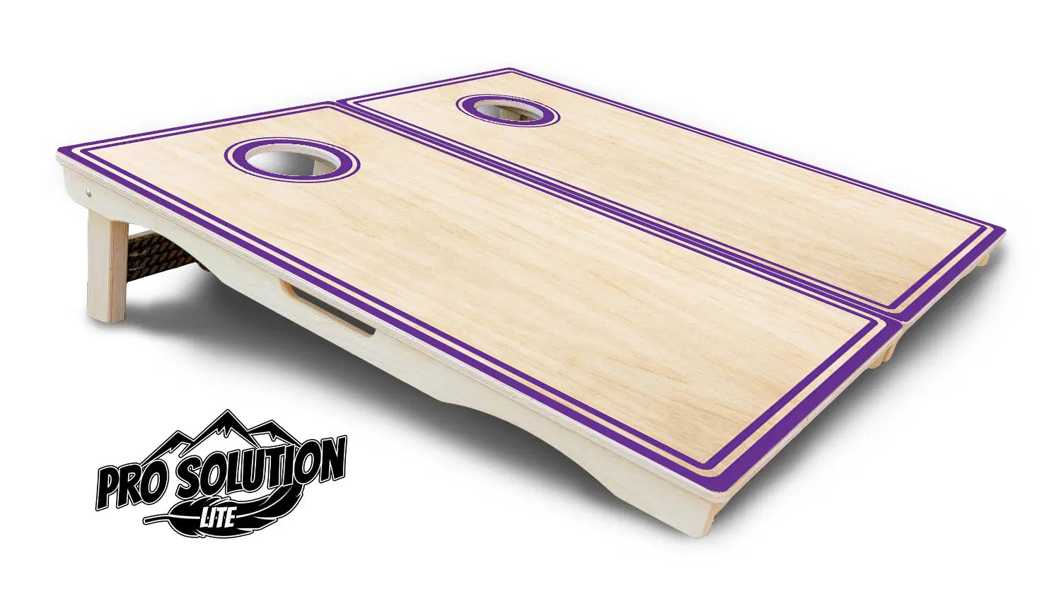 Pinstripe Cornhole Boards - Pro Solution Lite Series by Cornhole Solutions, custom cornhole board detail photo 35