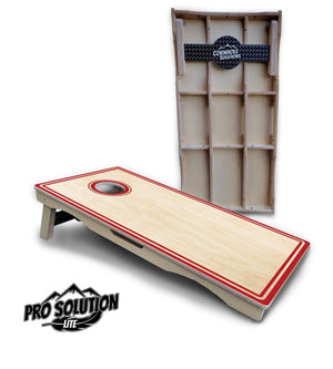 Pinstripe Cornhole Boards - Pro Solution Lite Series by Cornhole Solutions, custom cornhole board detail photo 38