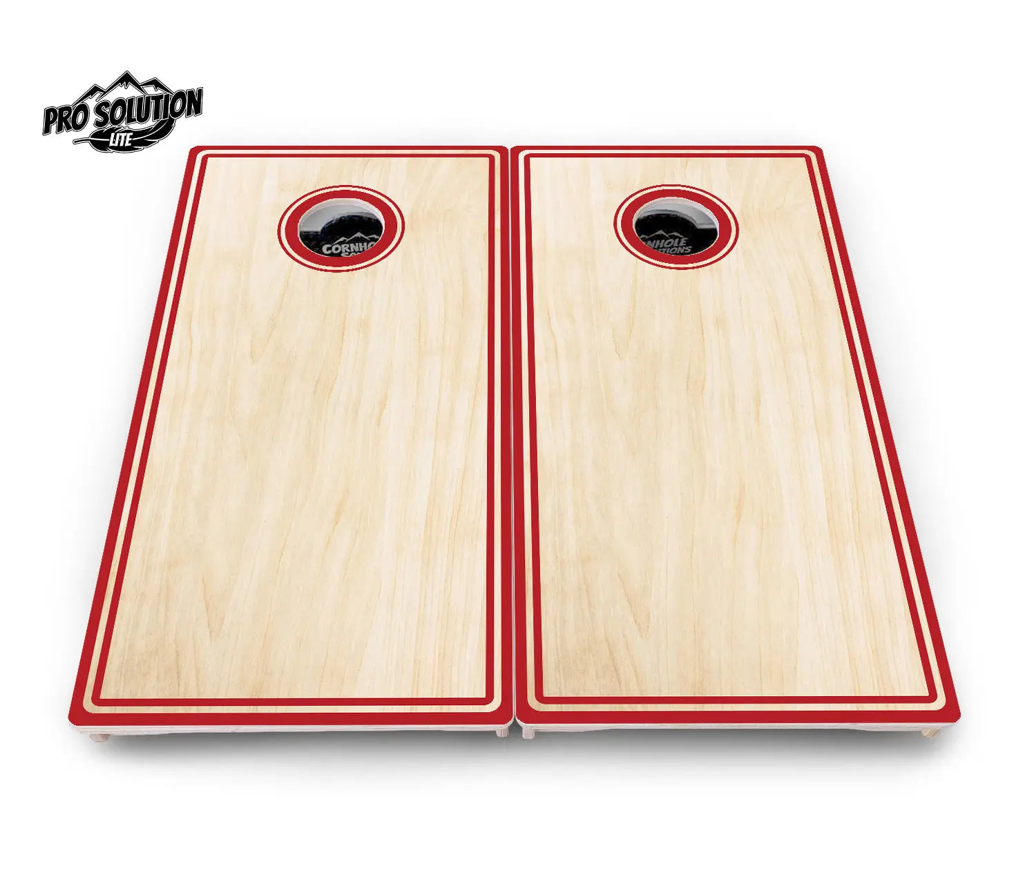 Pinstripe Cornhole Boards - Pro Solution Lite Series by Cornhole Solutions, custom cornhole board detail photo 39