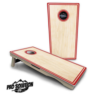 Pinstripe Cornhole Boards - Pro Solution Lite Series by Cornhole Solutions, custom cornhole board detail photo 41