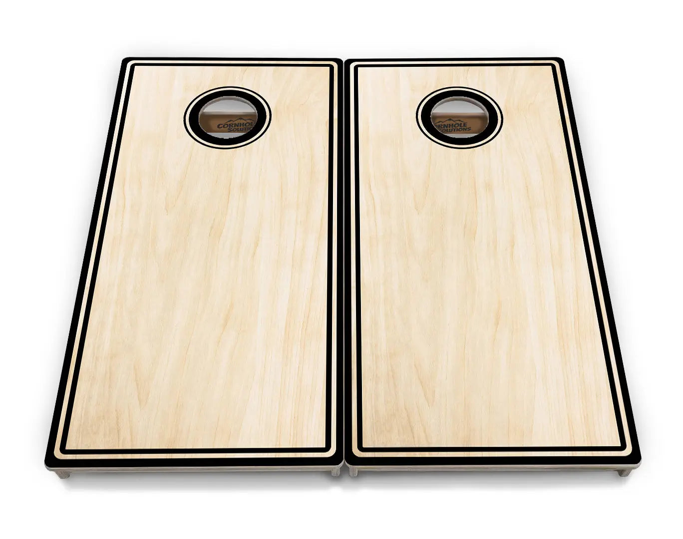 Pinstripe Cornhole Boards - Professional Tournament Series by Cornhole Solutions, custom cornhole board detail photo 2