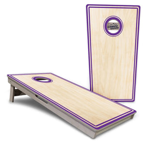 Pinstripe Cornhole Boards - Professional Tournament Series by Cornhole Solutions, custom cornhole board detail photo 29