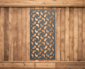 Pinwheel Metal Trellis/Privacy Screen