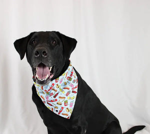 Pizza & Food Dog Bandana Dog Bandana Co.