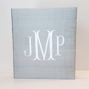 Baby Memory Book - Platinum Silk (w/o Bow) by AP Creations in Tuscaloosa, paper gift main product photo