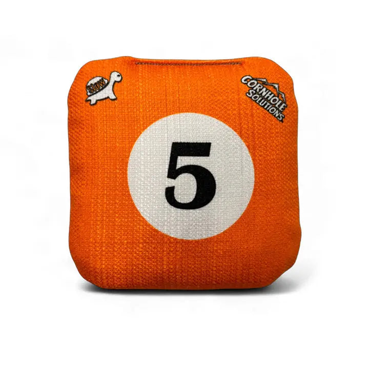Pool Balls - Pro Style REC Cornhole Bags – Regulation 6"x6" – Full Set of 8 Cornhole Solutions