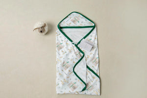 Powdered Sugar & Puppies Organic Cotton Baby Blanket Nola Tawk