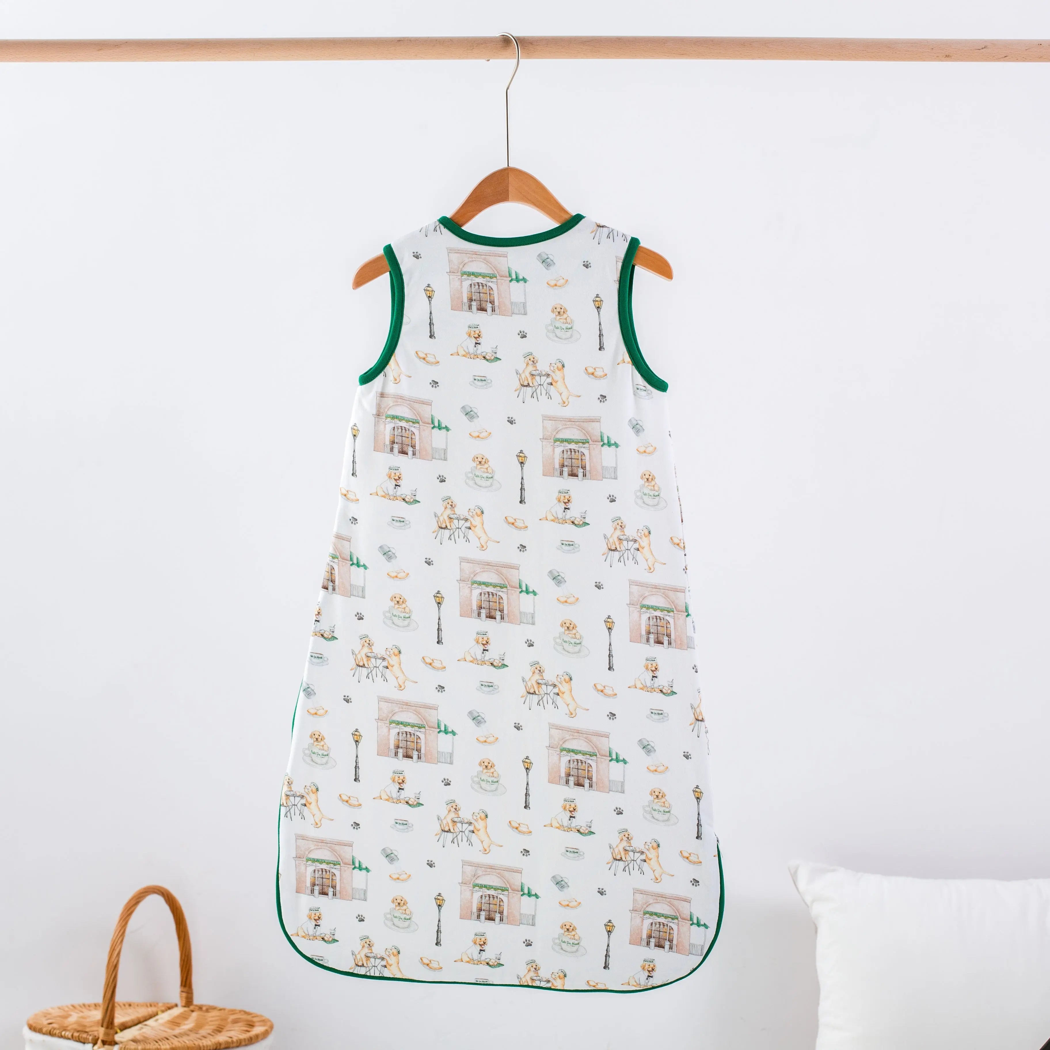 Powdered Sugar & Puppies Sleep Sack Nola Tawk
